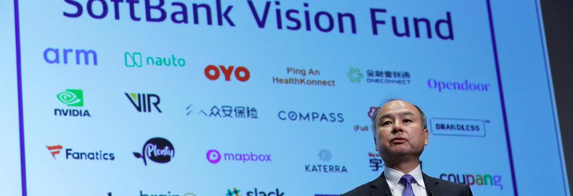 SoftBank Vision Fund Planning Writedown of Over $5 billion